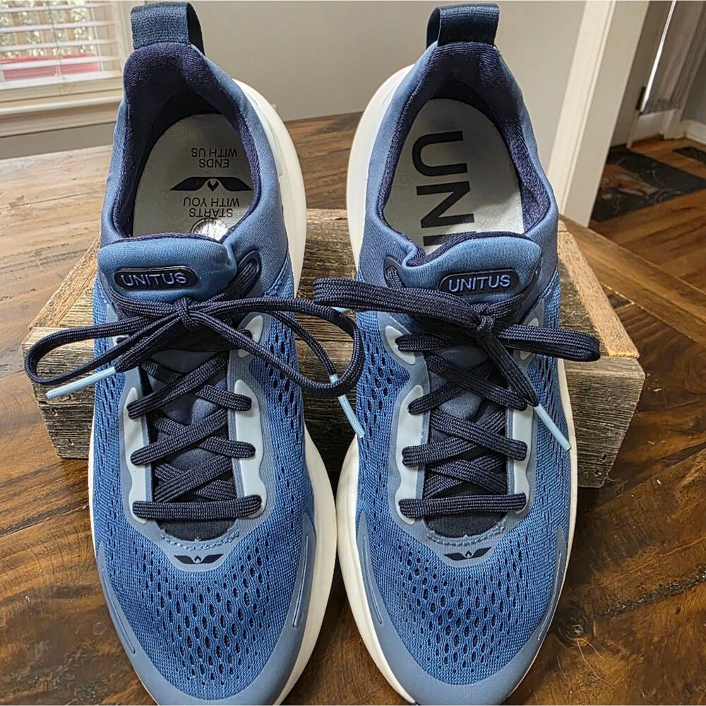 UNITUS ISAM-2 Running Shoes Women's 7.5 Blue Navy White